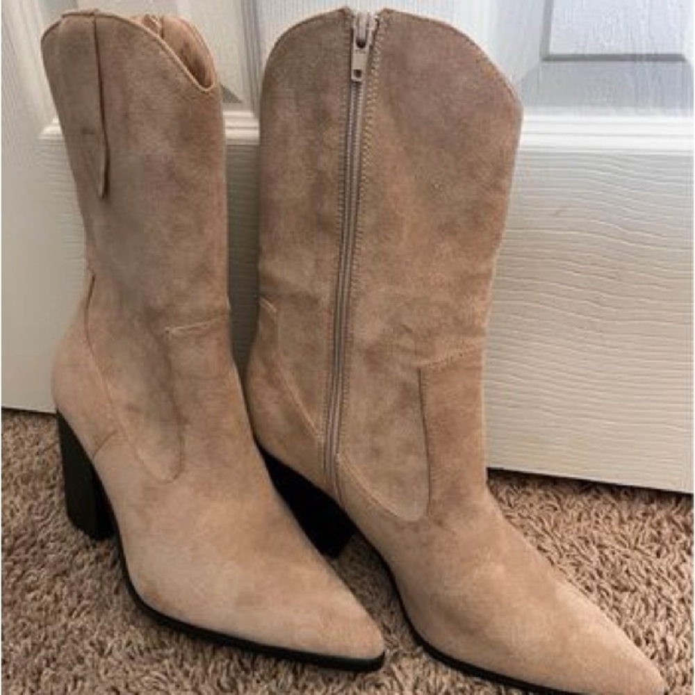 Lulus size 7.5 western boots